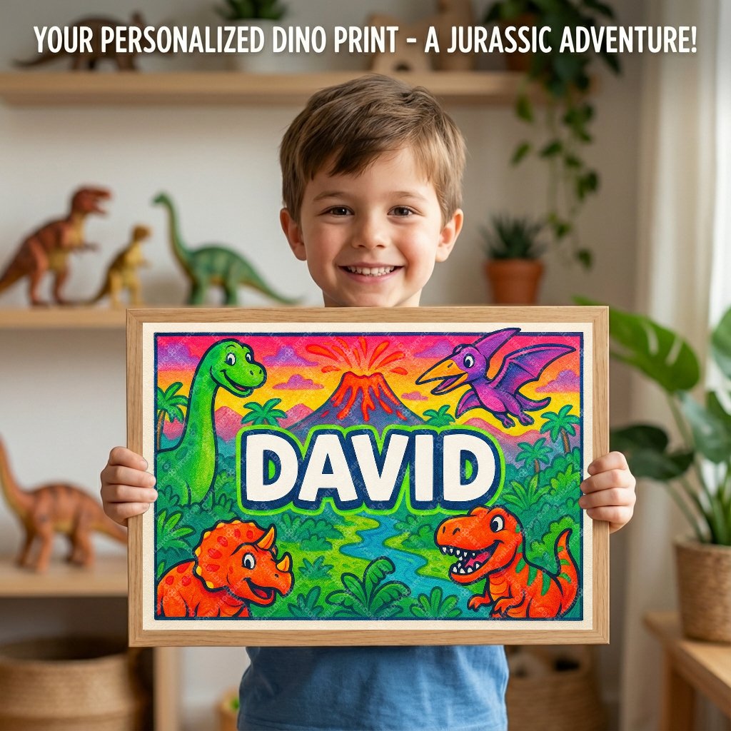 Personalized name art for David
