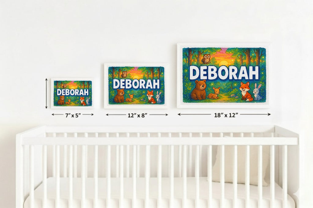 Personalized name art for Deborah