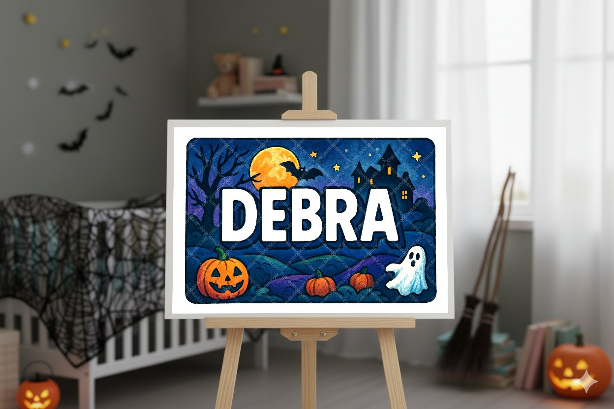 Personalized name art for Debra