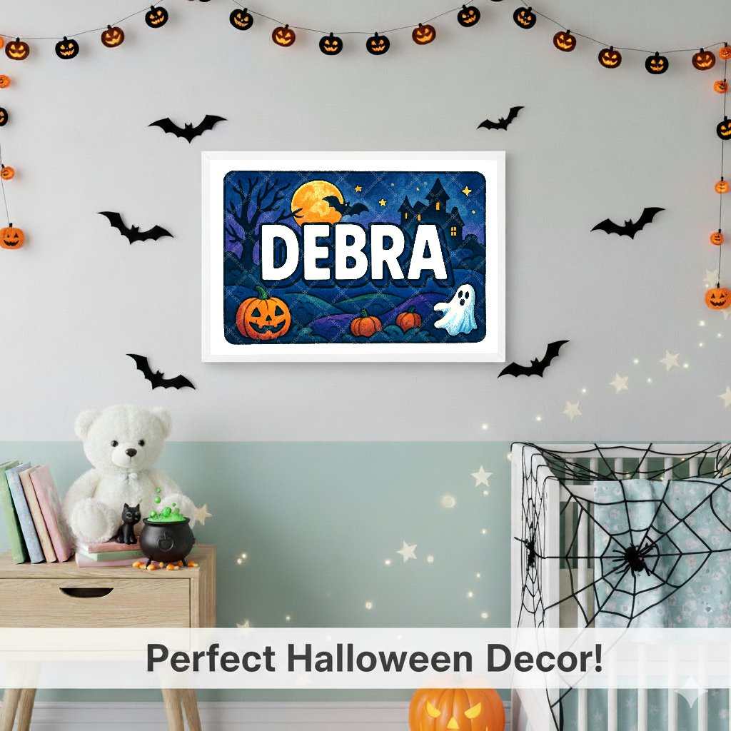 Personalized name art for Debra