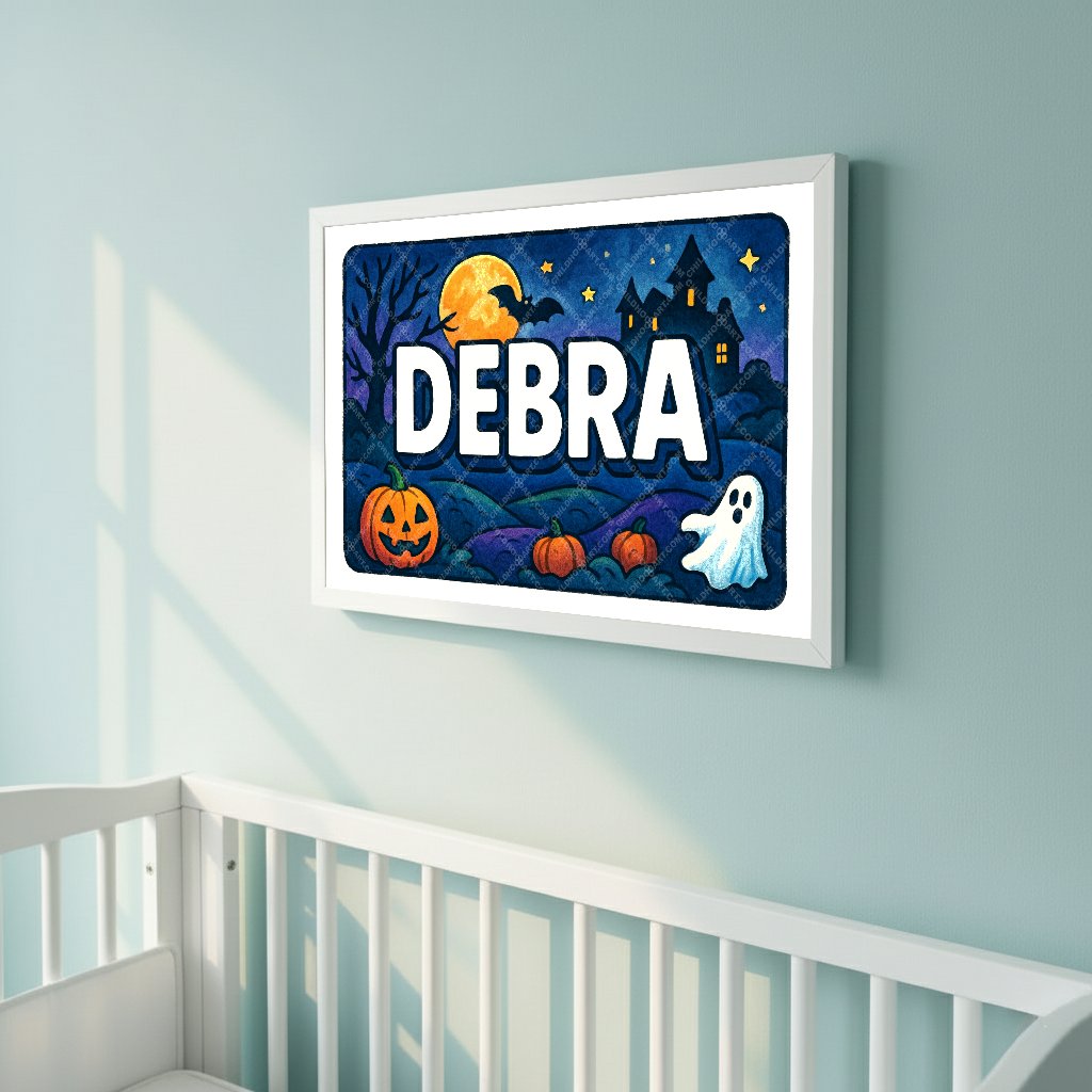 Personalized name art for Debra