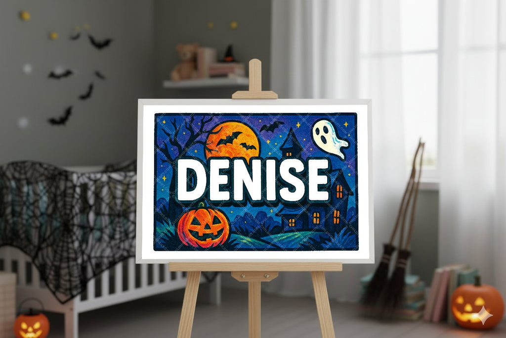 Personalized name art for Denise