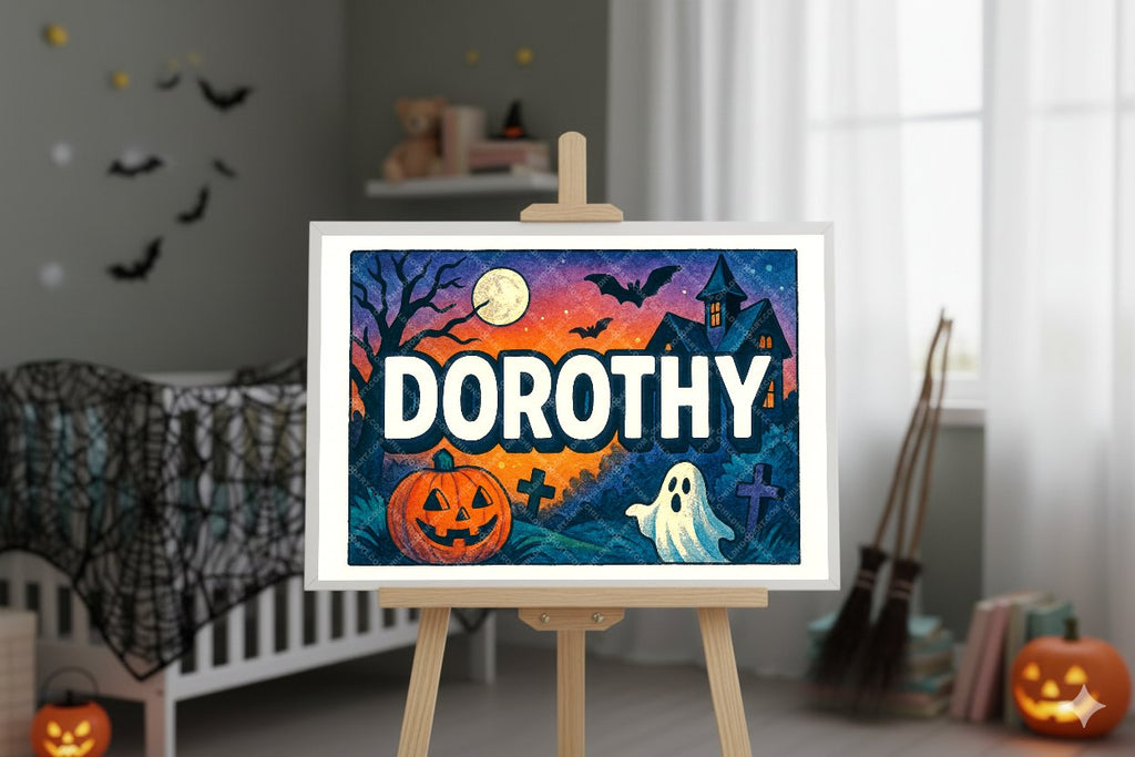 Personalized name art for Dorothy