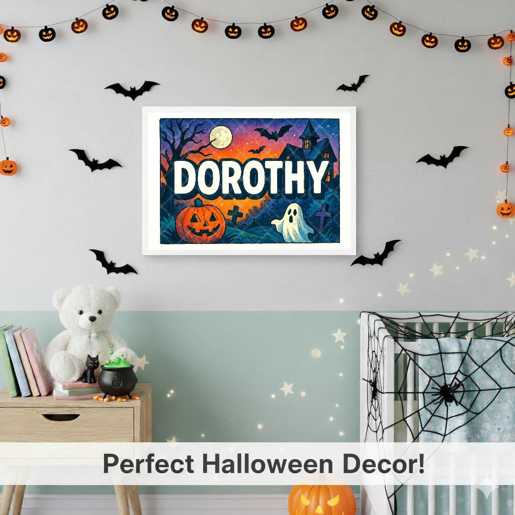 Personalized name art for Dorothy