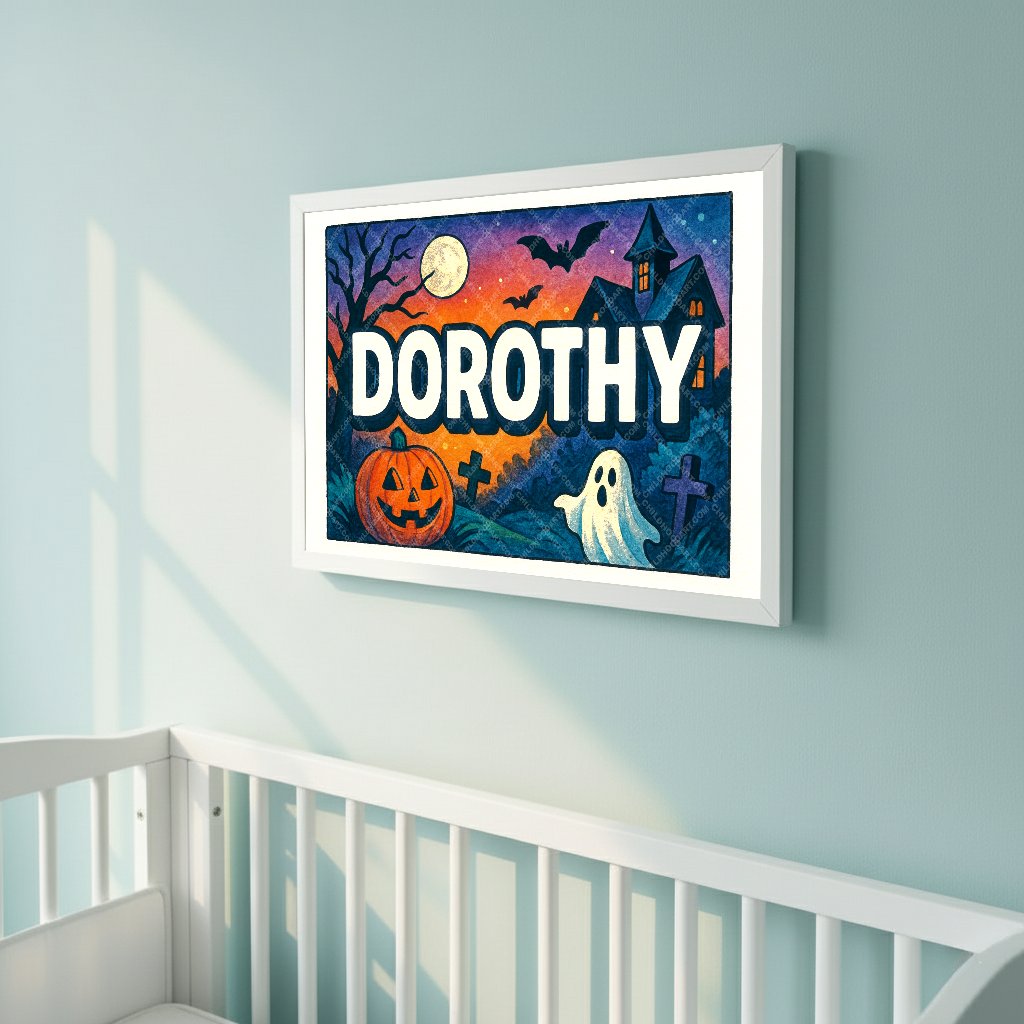 Personalized name art for Dorothy