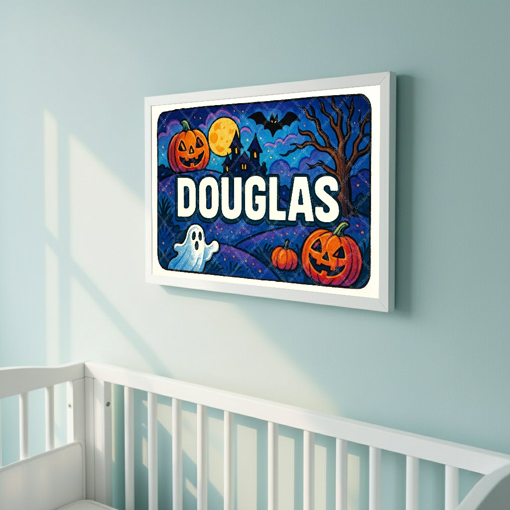 Personalized name art for Douglas