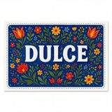 Dulce Name Art - Floral Farmhouse personalized wall print for kids