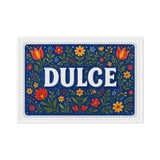 Dulce Name Art - Floral Farmhouse personalized wall print for kids