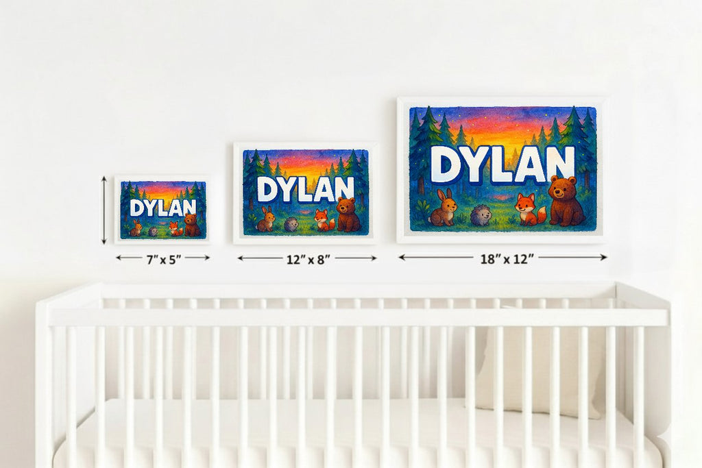 Personalized name art for Dylan