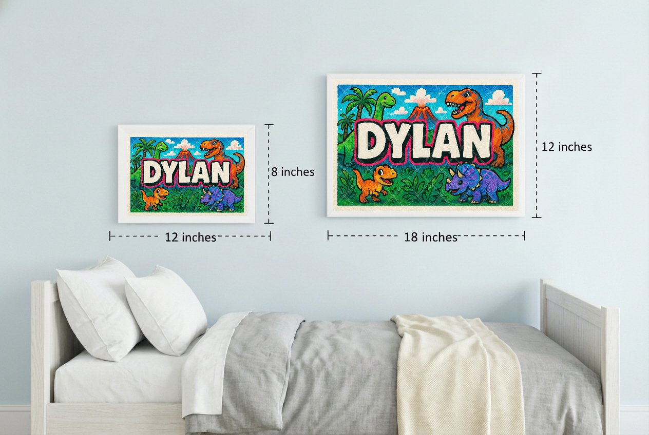 Personalized name art for Dylan
