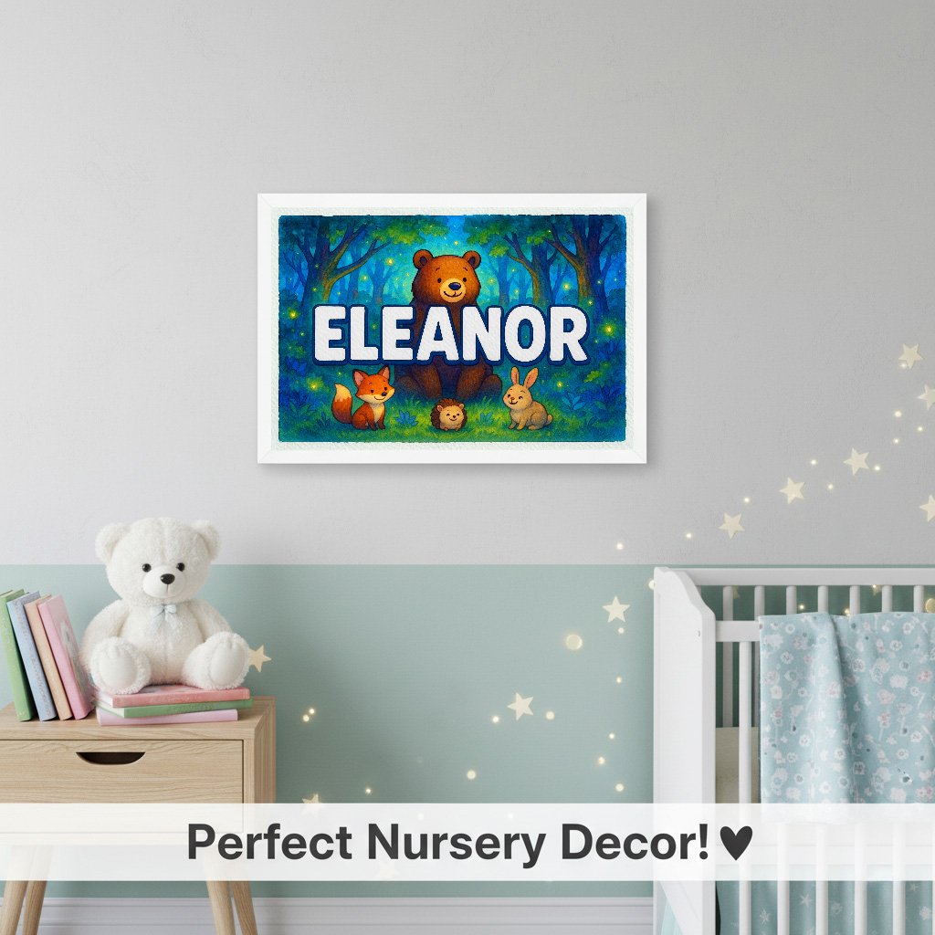 Personalized name art for Eleanor