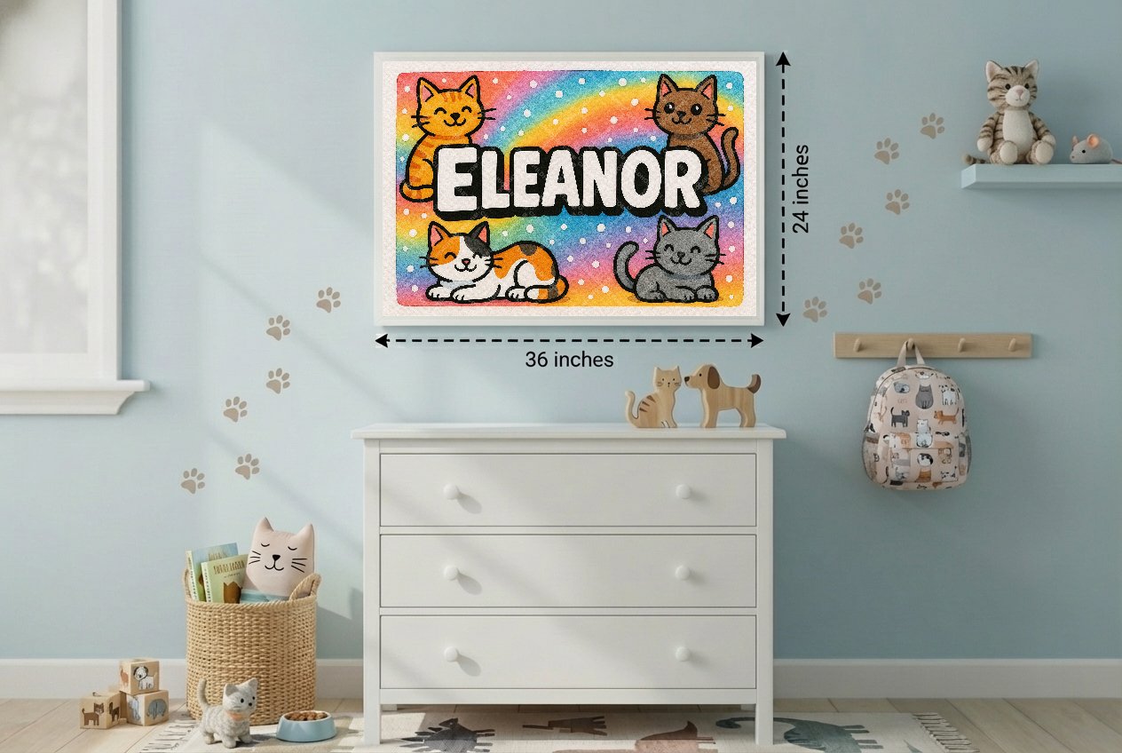 Personalized name art for Eleanor