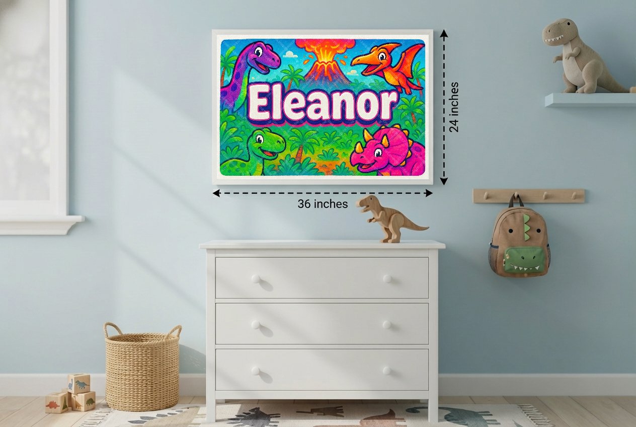 Personalized name art for Eleanor