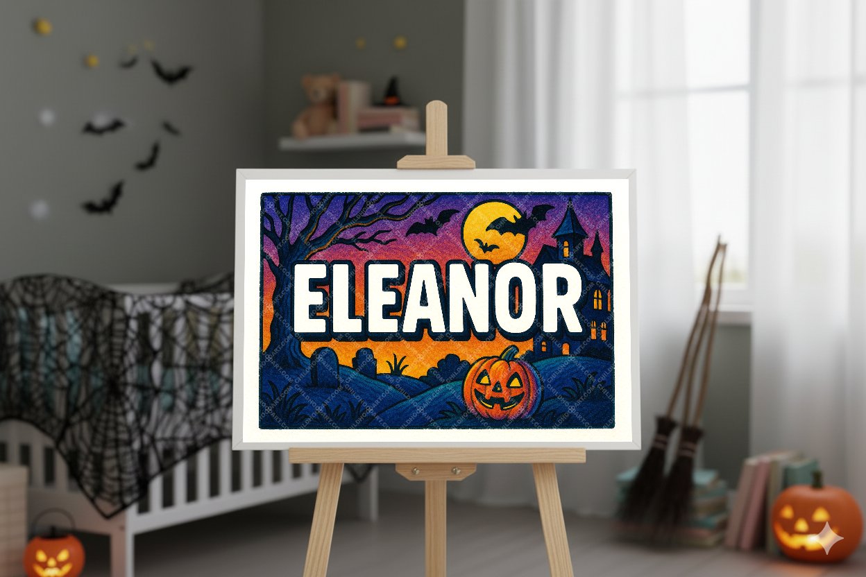 Personalized name art for Eleanor
