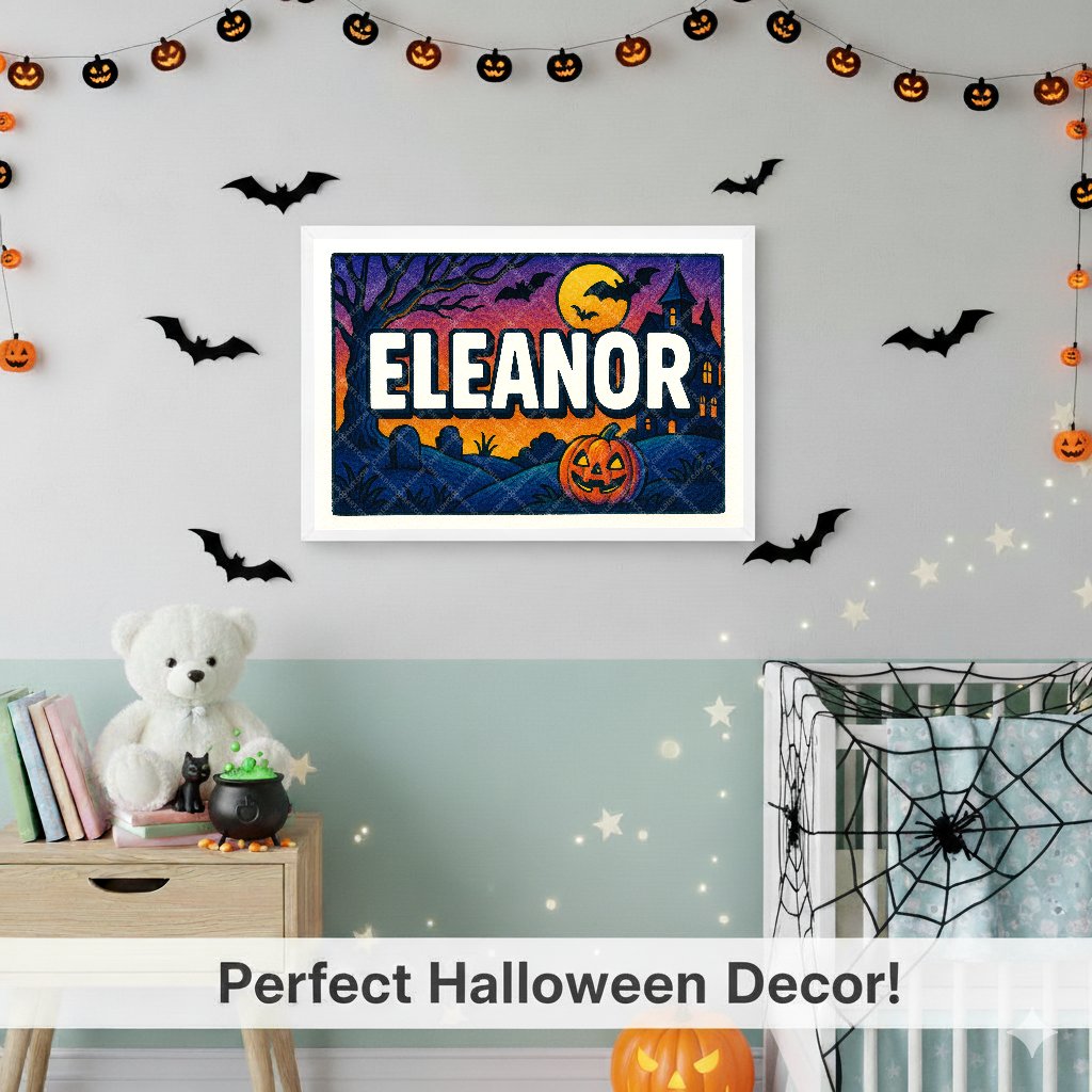 Personalized name art for Eleanor