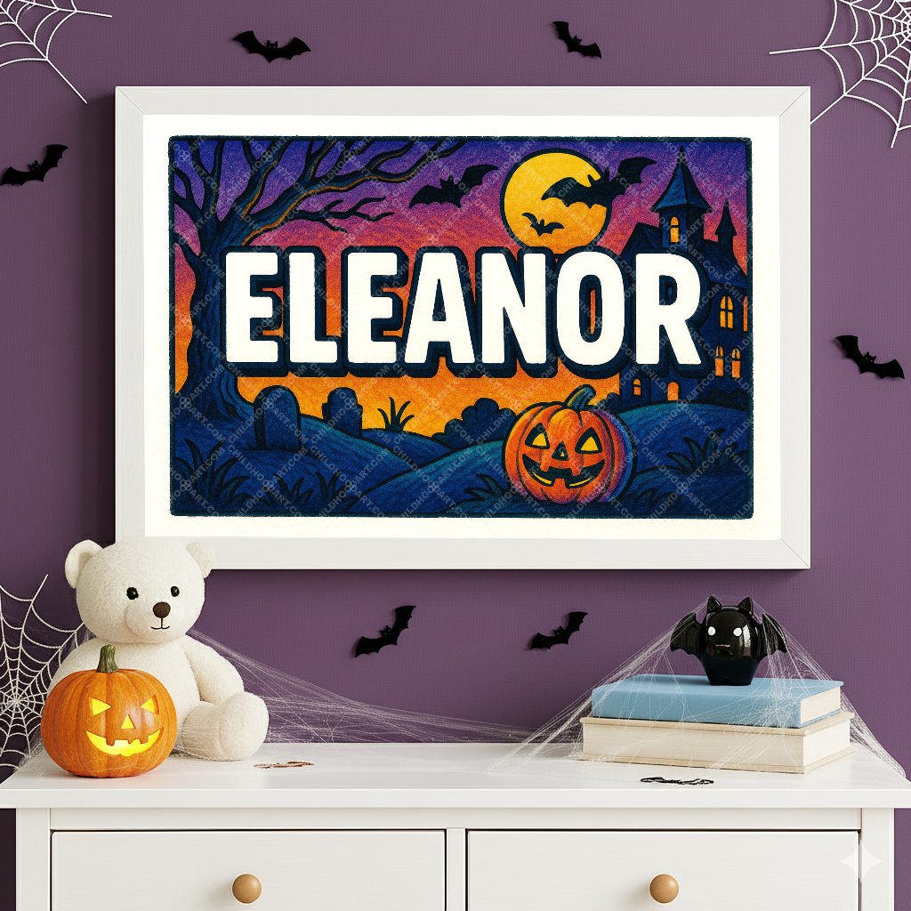 Personalized name art for Eleanor