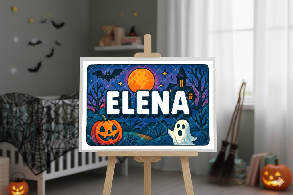 Personalized name art for Elena