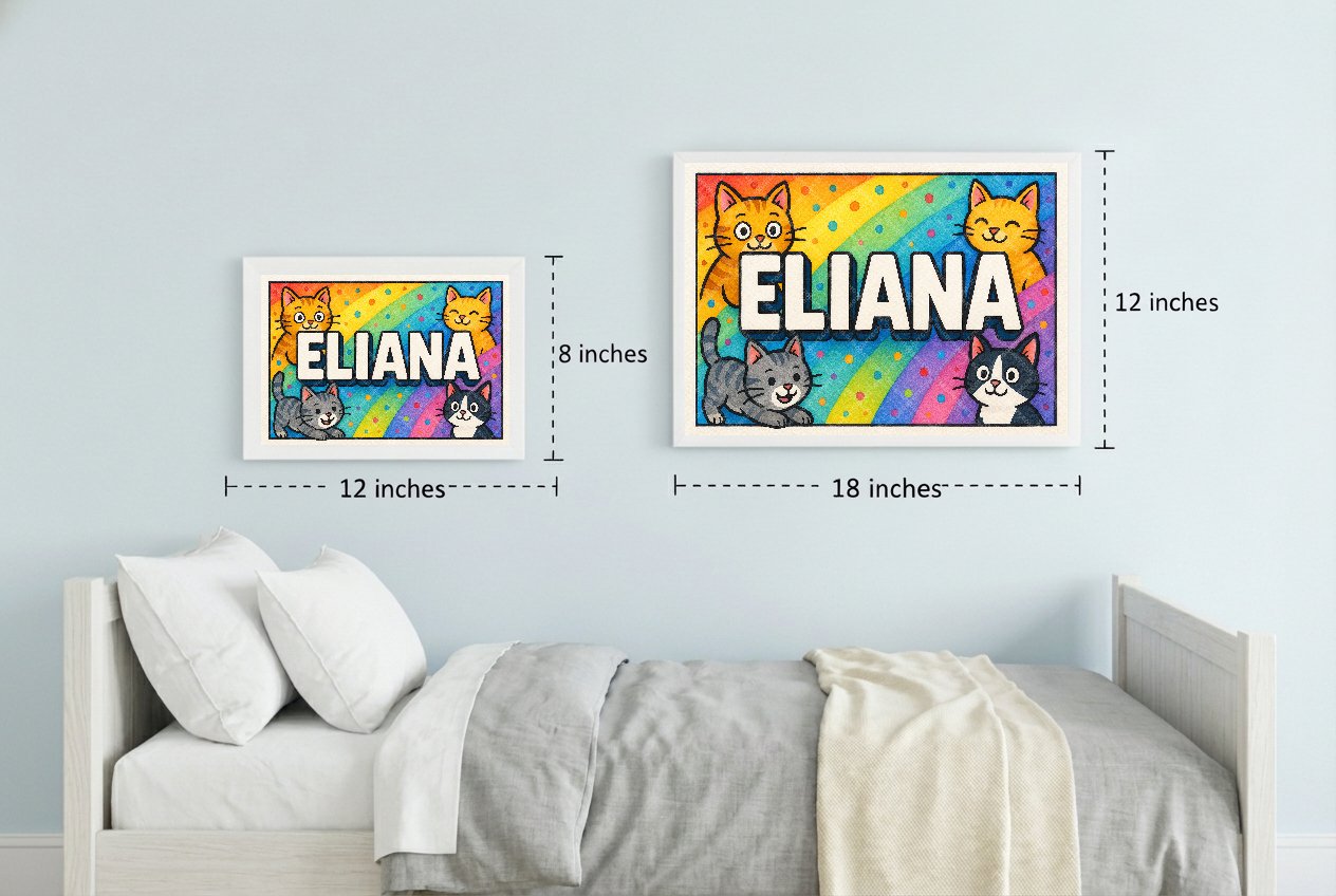 Personalized name art for Eliana