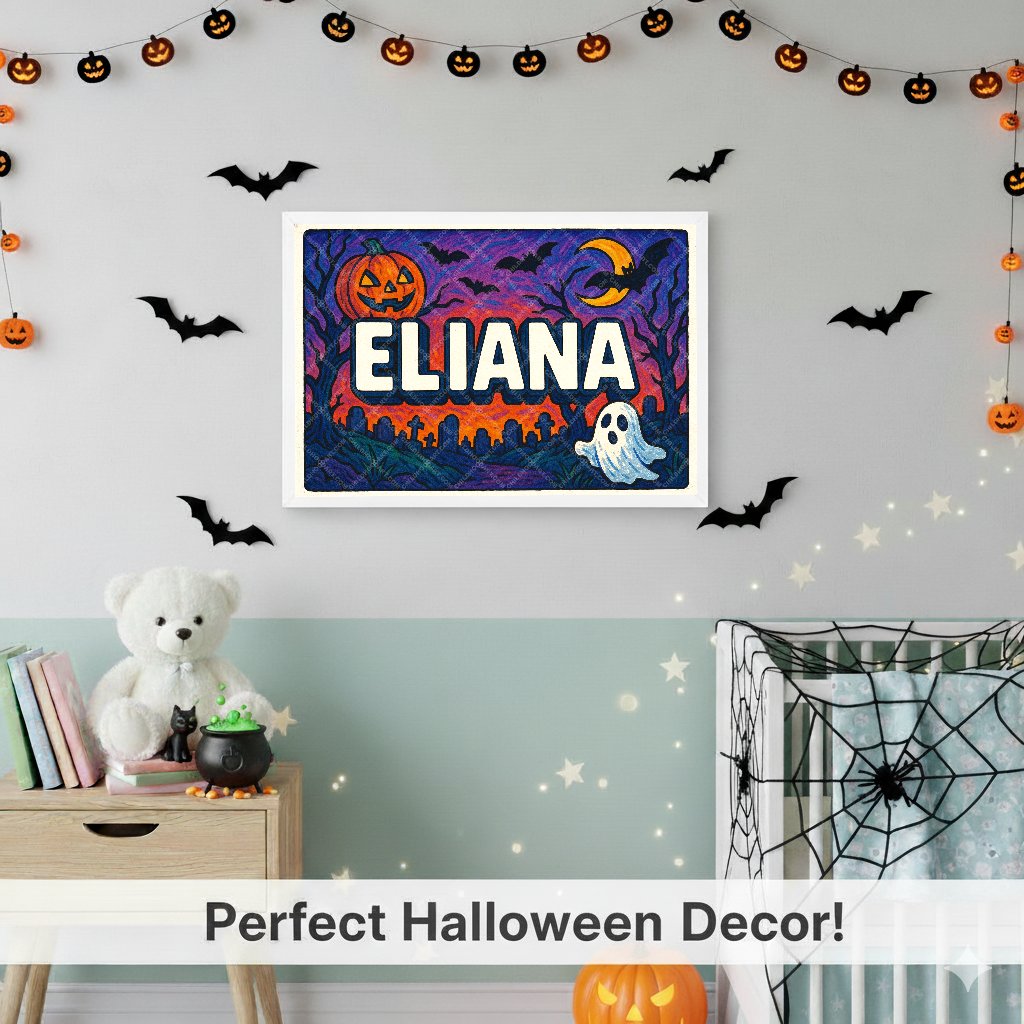 Personalized name art for Eliana