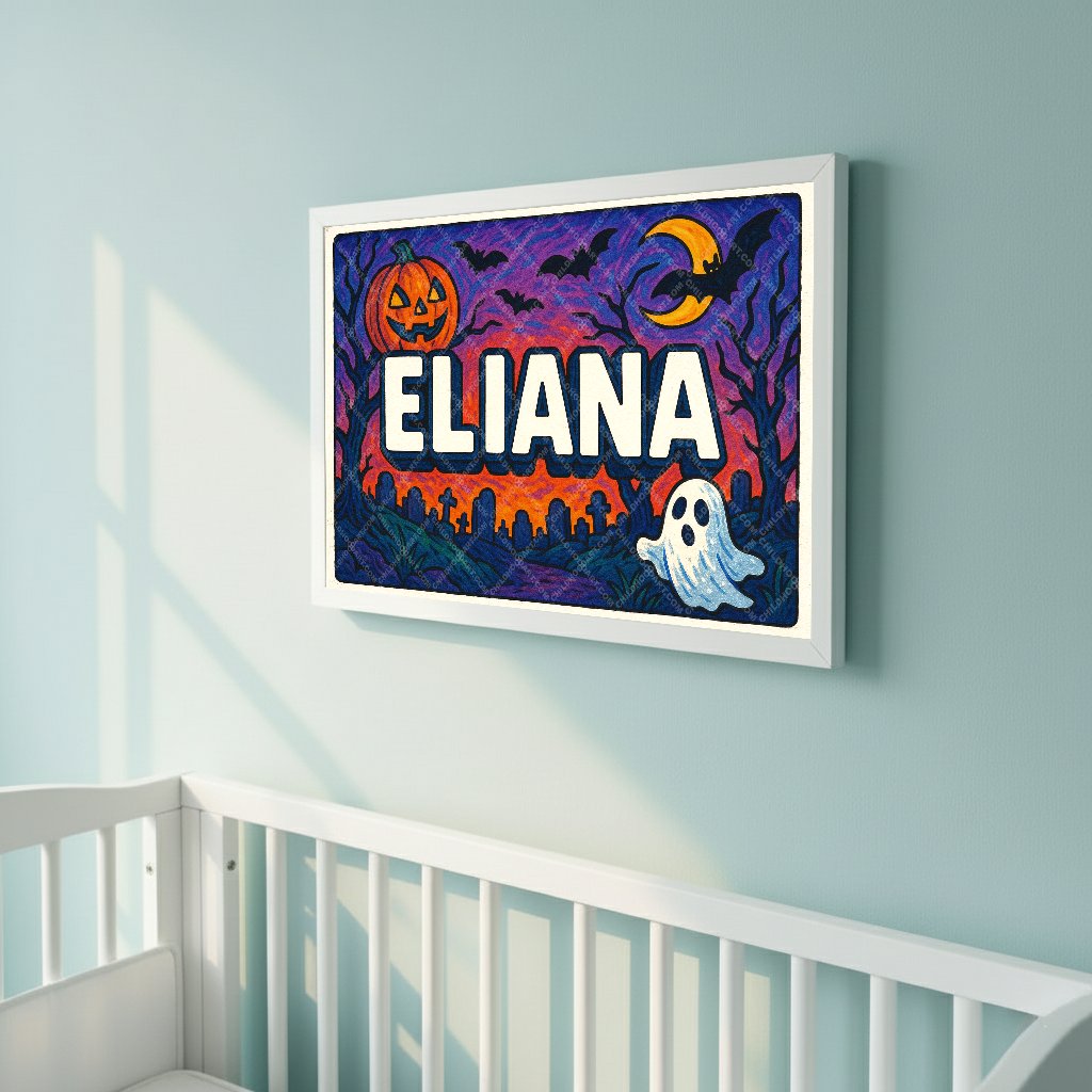 Personalized name art for Eliana