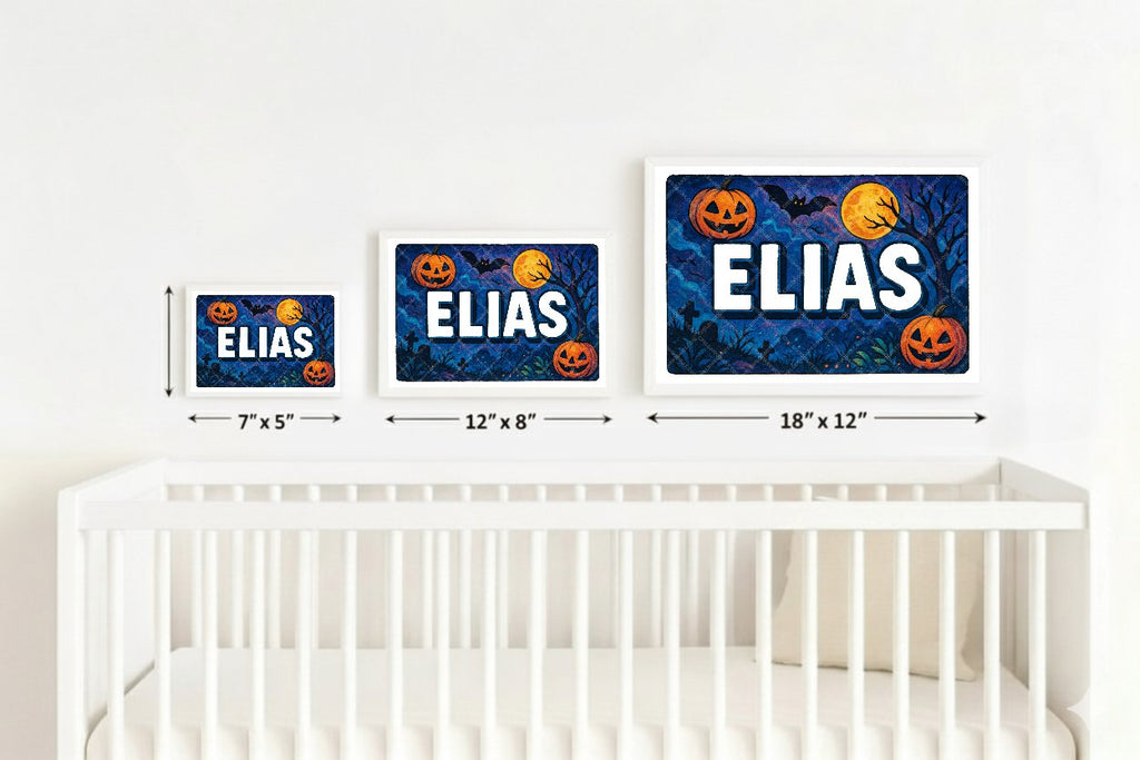 Personalized name art for Elias