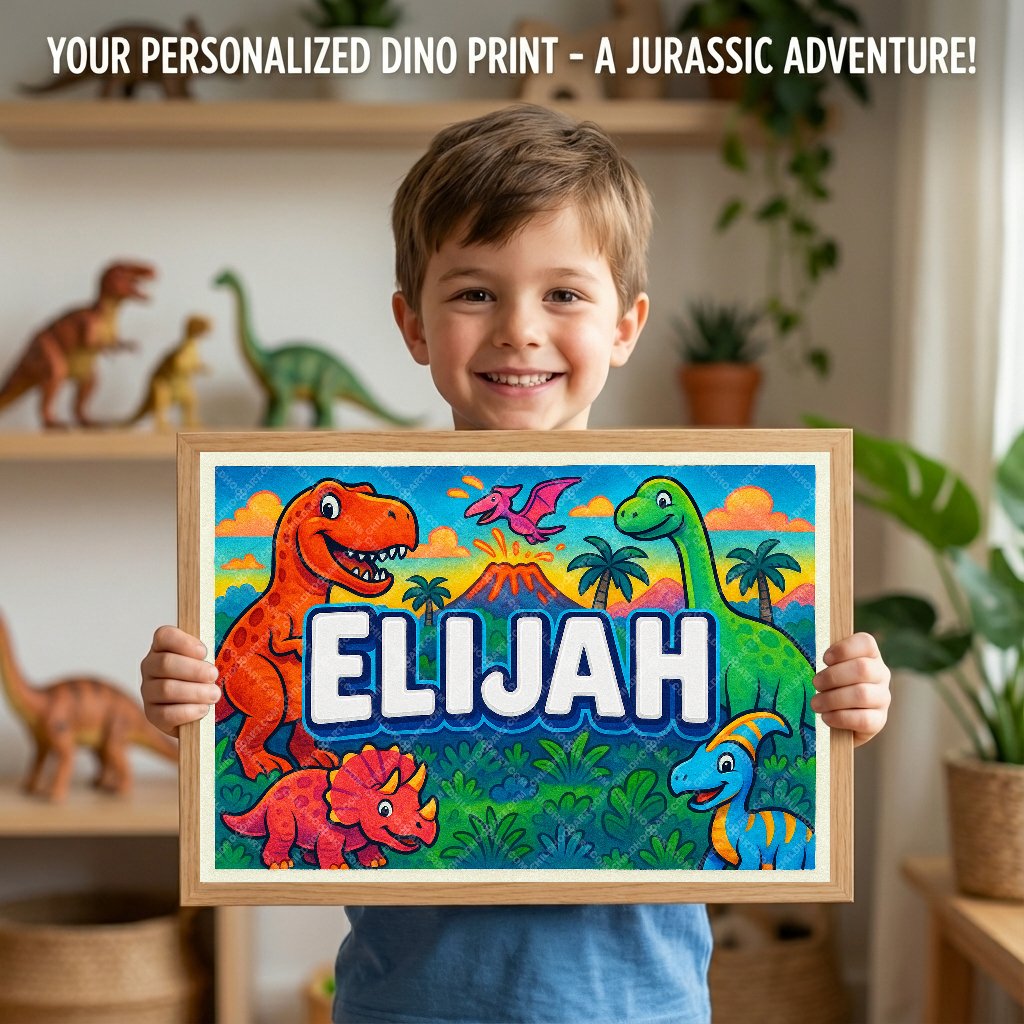 Personalized name art for Elijah