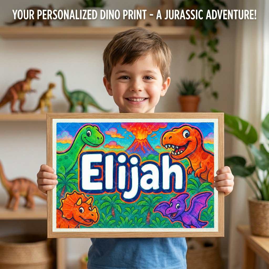 Personalized name art for Elijah