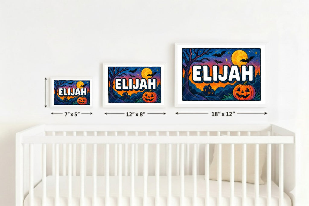 Personalized name art for Elijah