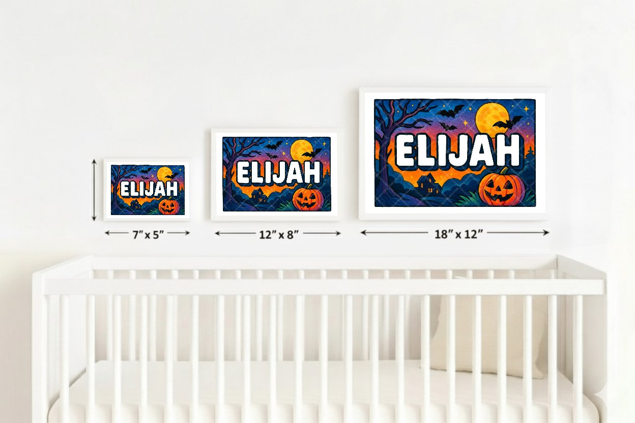 Personalized name art for Elijah