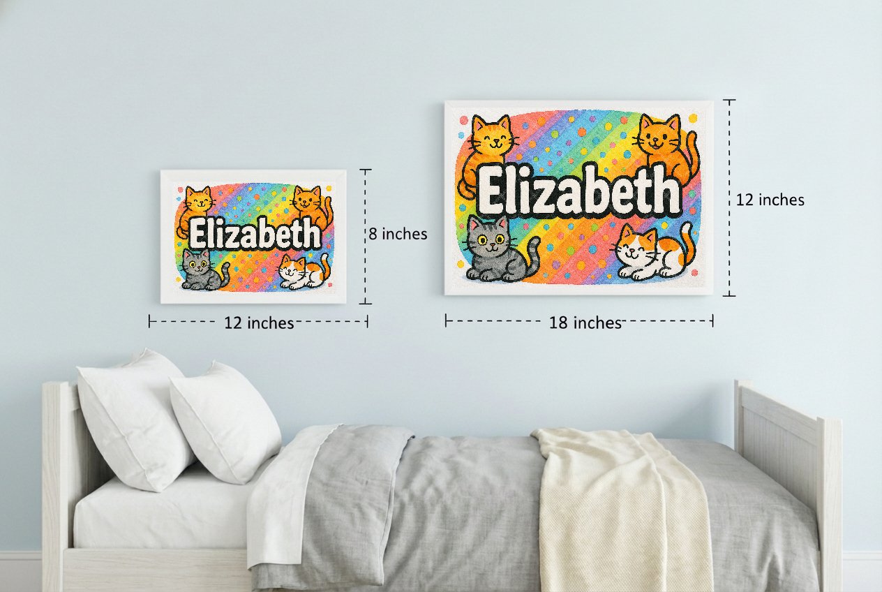 Personalized name art for Elizabeth