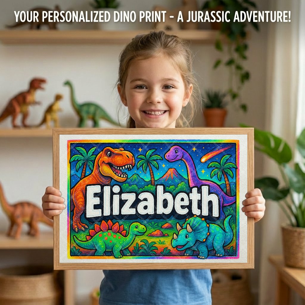 Personalized name art for Elizabeth