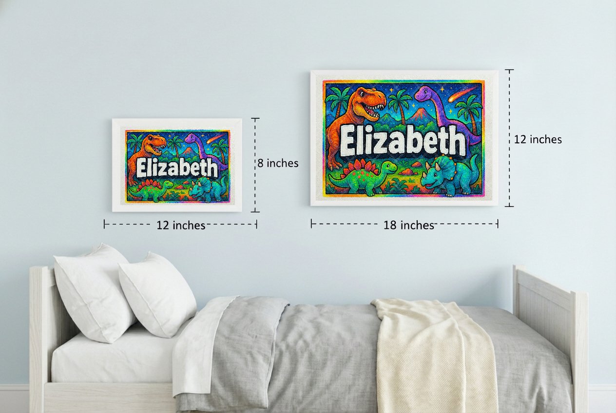 Personalized name art for Elizabeth
