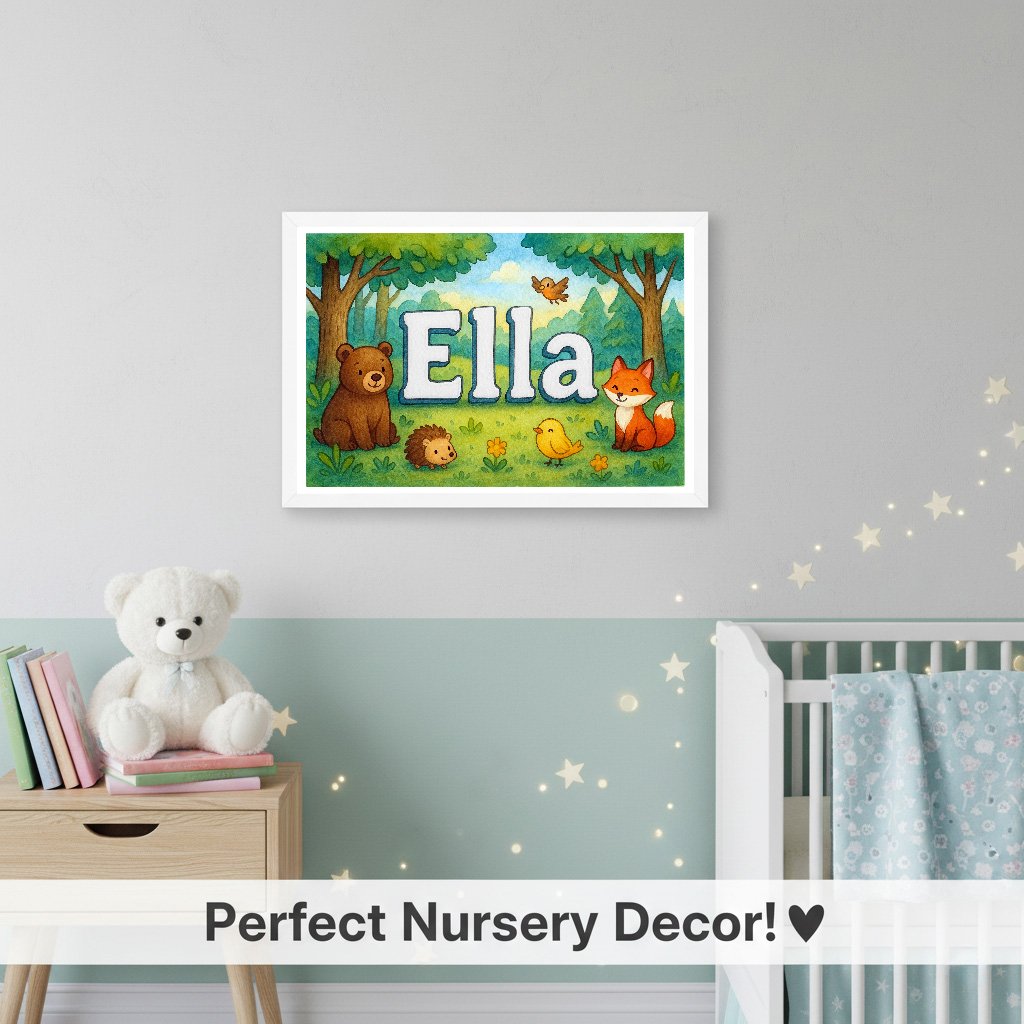 Personalized name art for Ella