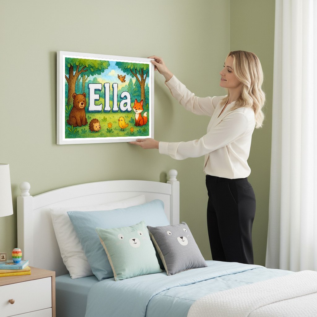 Personalized name art for Ella