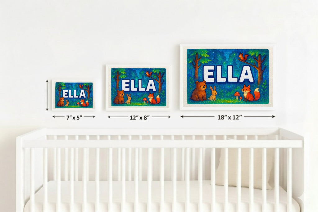 Personalized name art for Ella