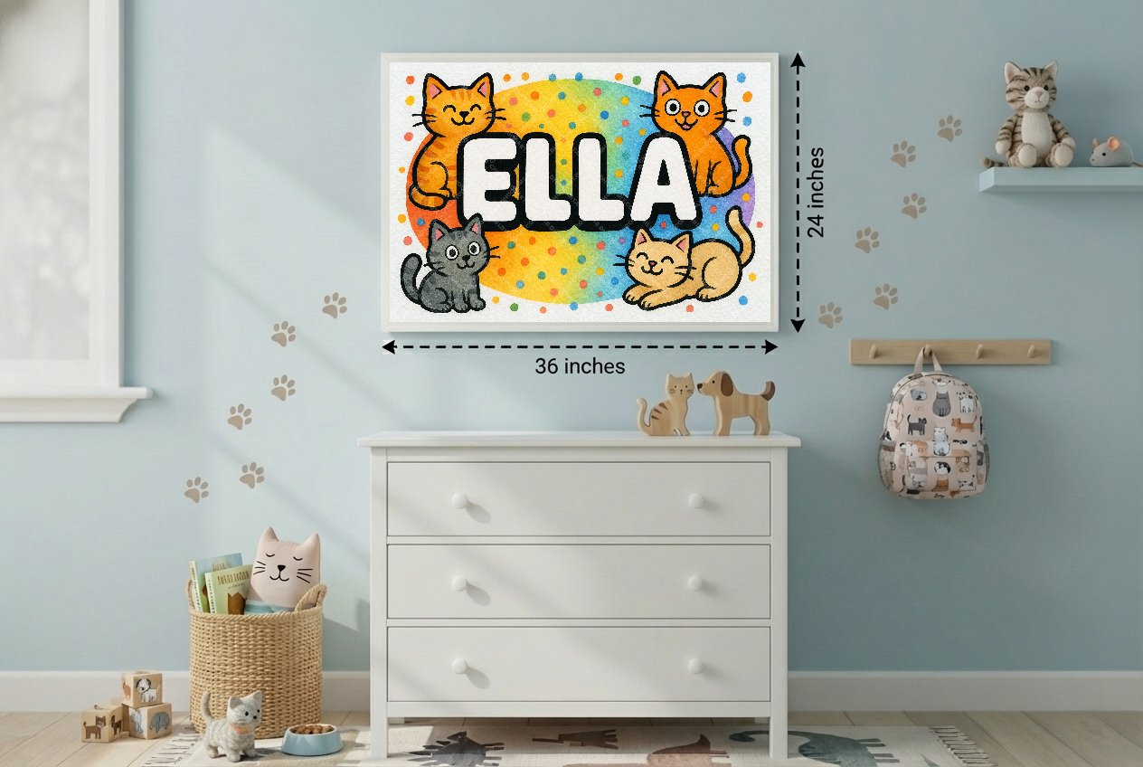 Personalized name art for Ella