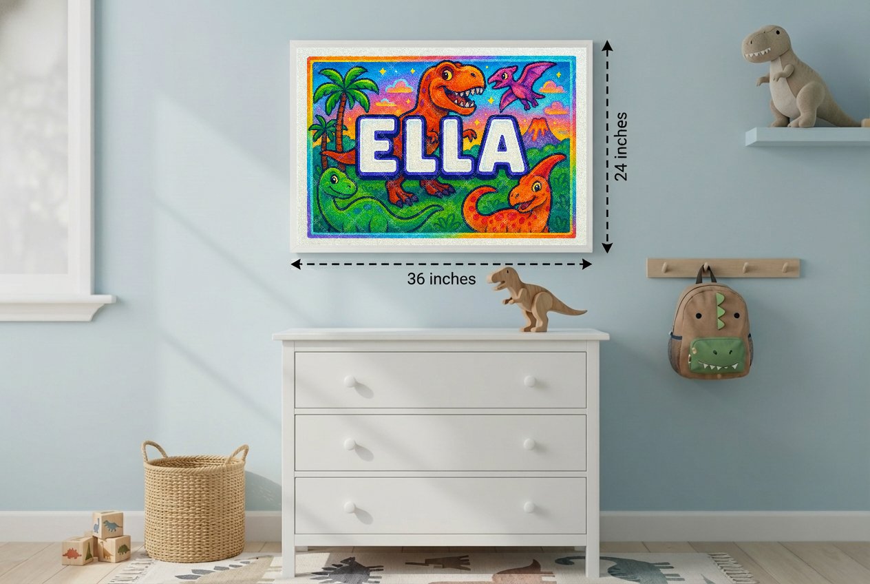 Personalized name art for Ella