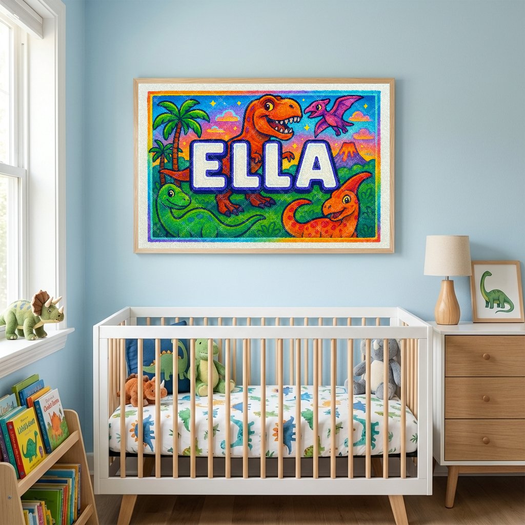Personalized name art for Ella