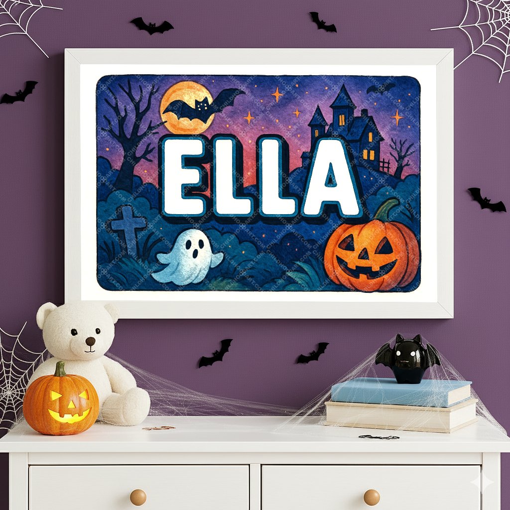 Personalized name art for Ella