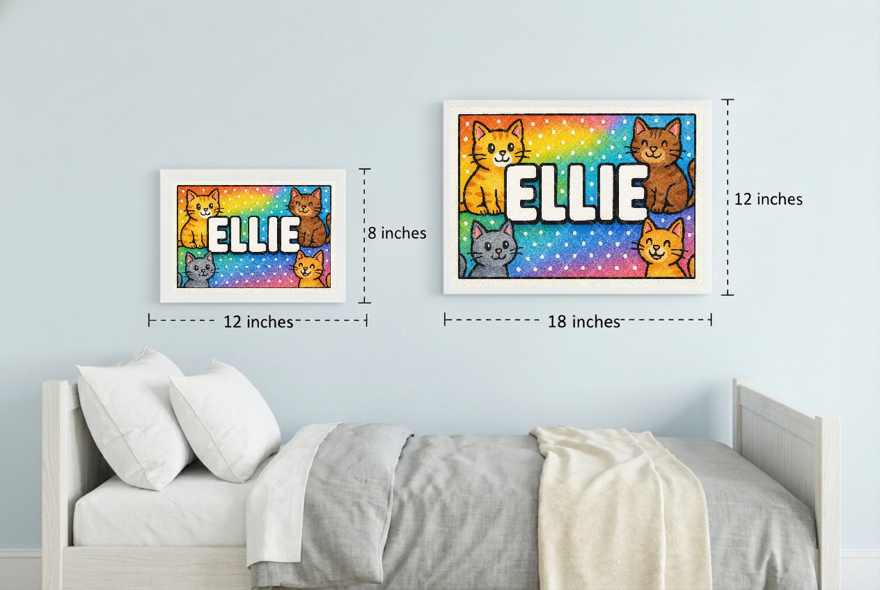 Personalized name art for Ellie