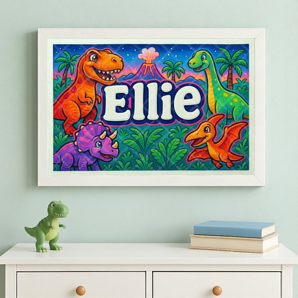 Personalized name art for Ellie