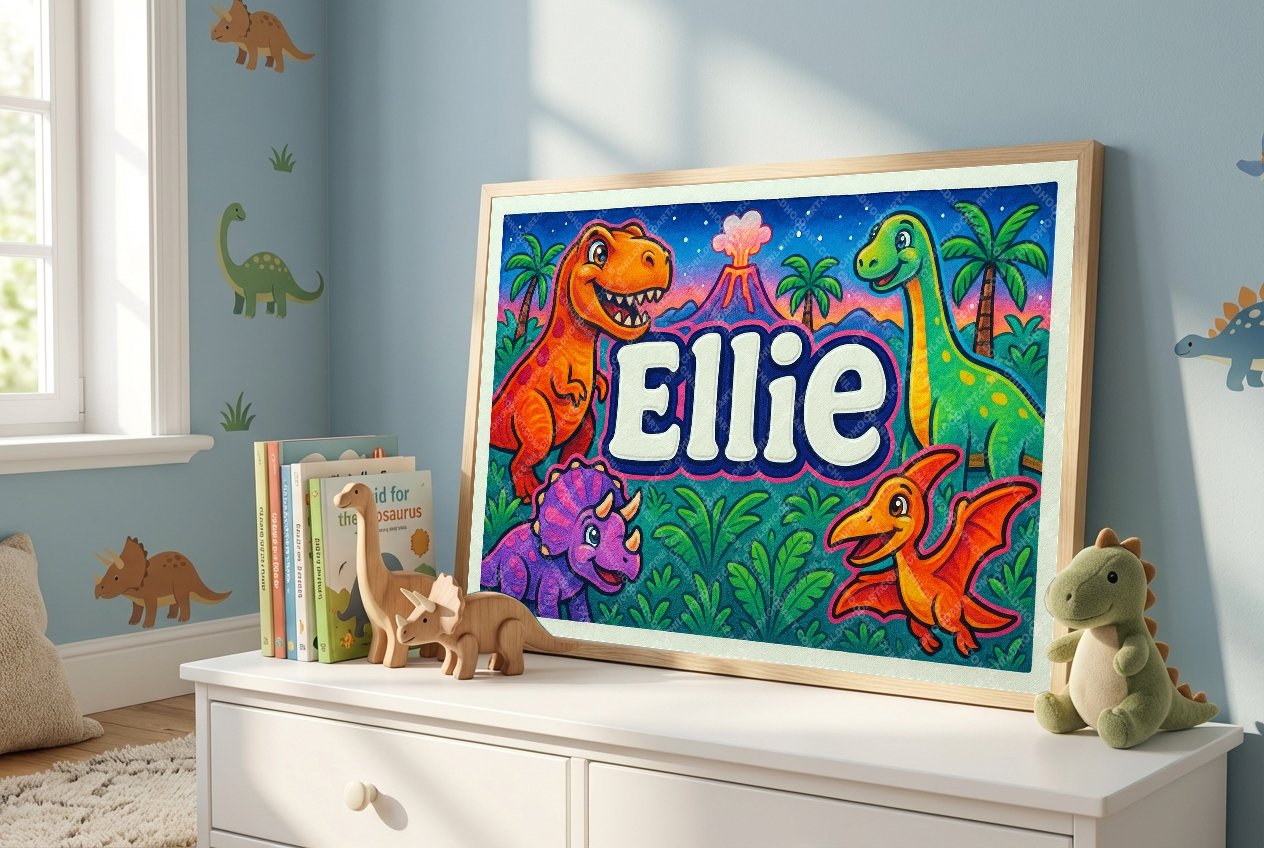 Personalized name art for Ellie