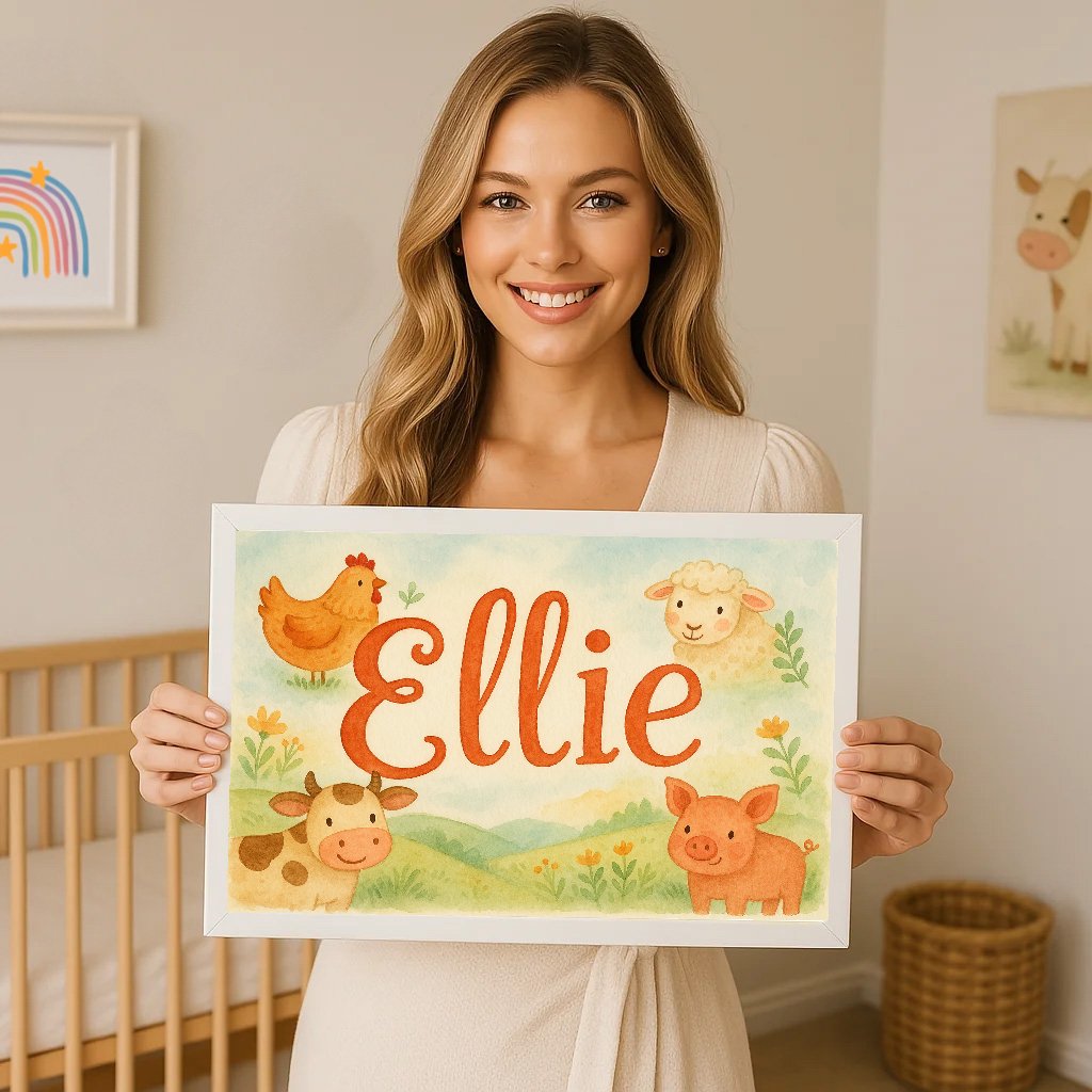 Ellie's Customized Farm Name Art 02