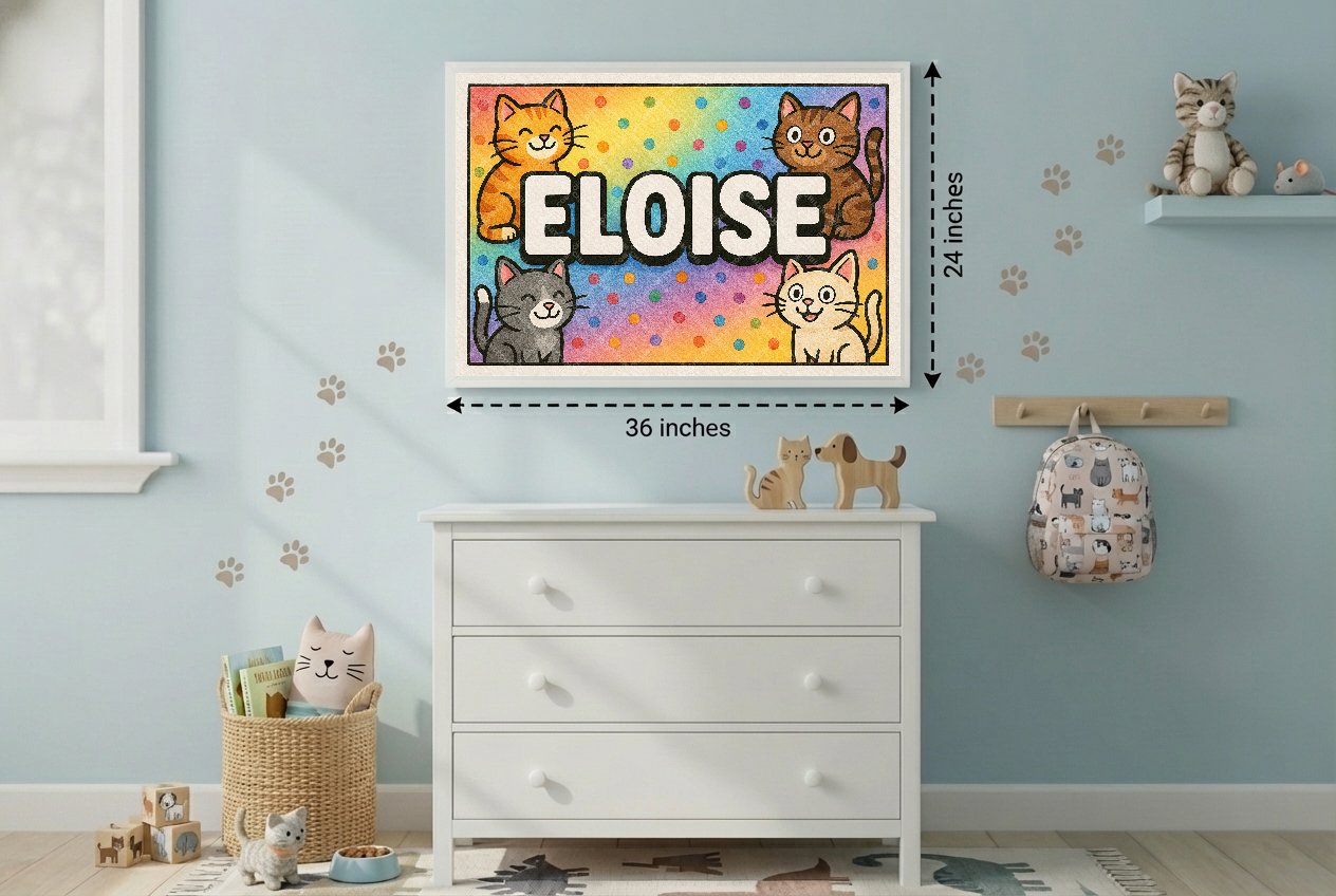 Personalized name art for Eloise