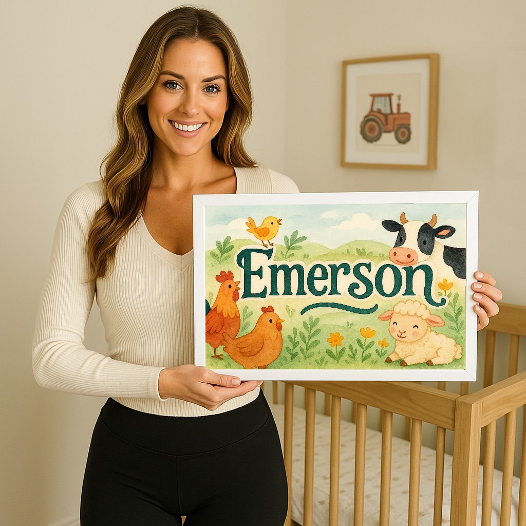 Emerson's Customized Farm Name Art 01