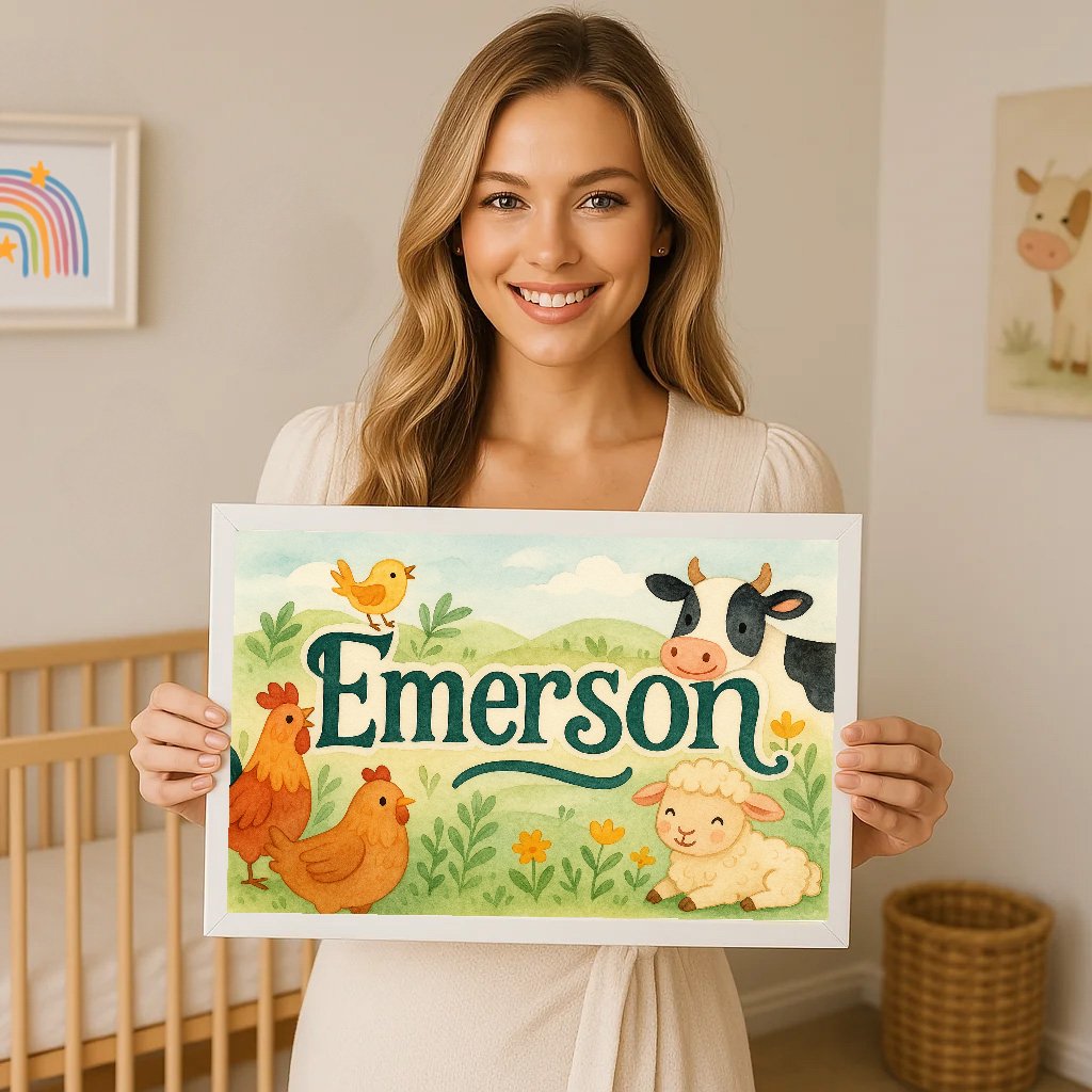 Emerson's Customized Farm Name Art 01