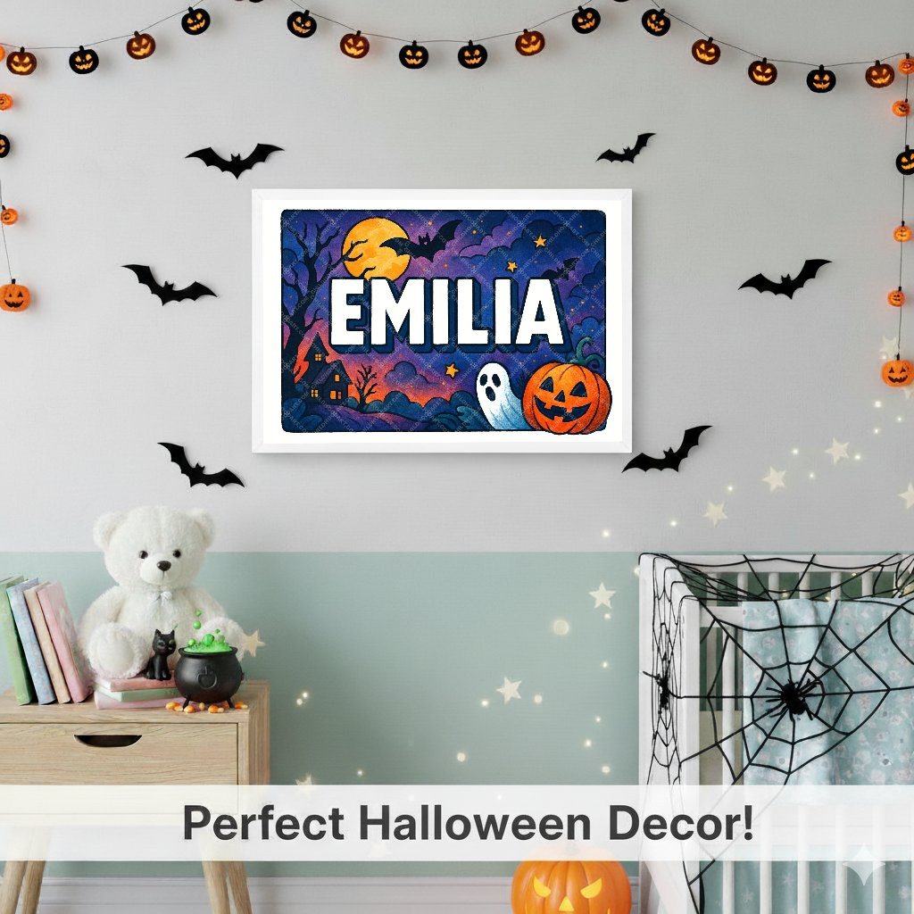 Personalized name art for Emilia
