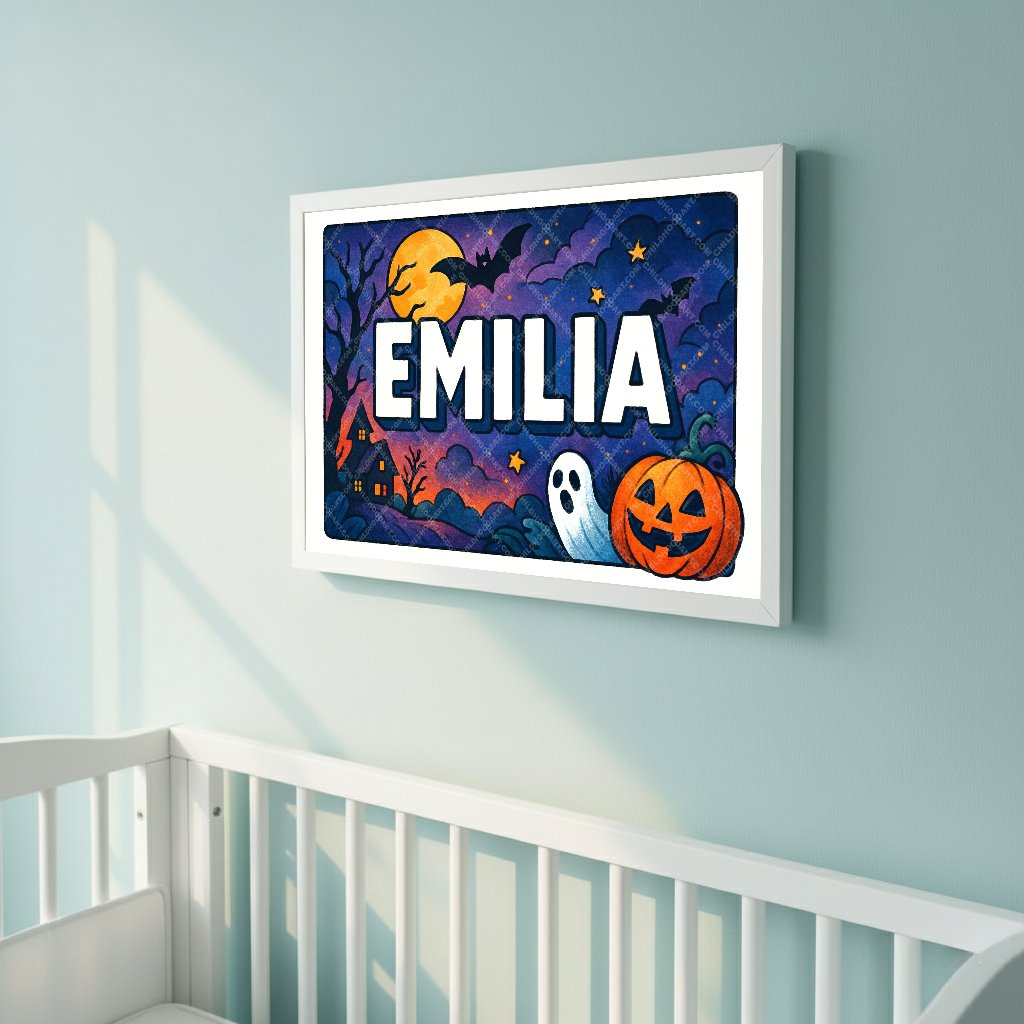Personalized name art for Emilia
