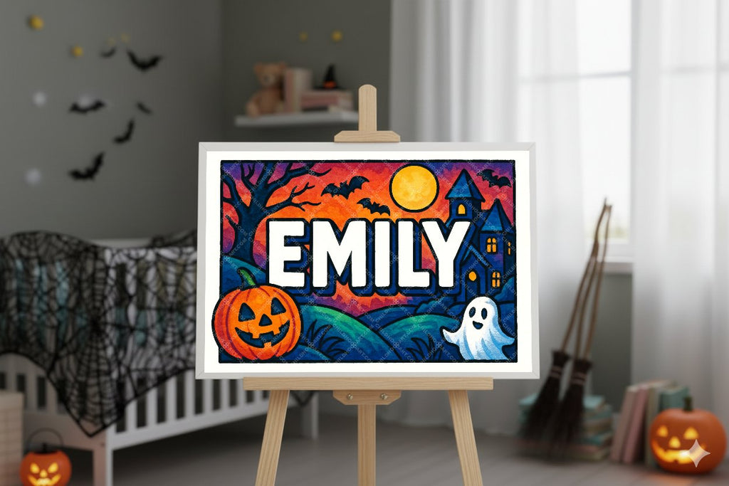Personalized name art for Emily