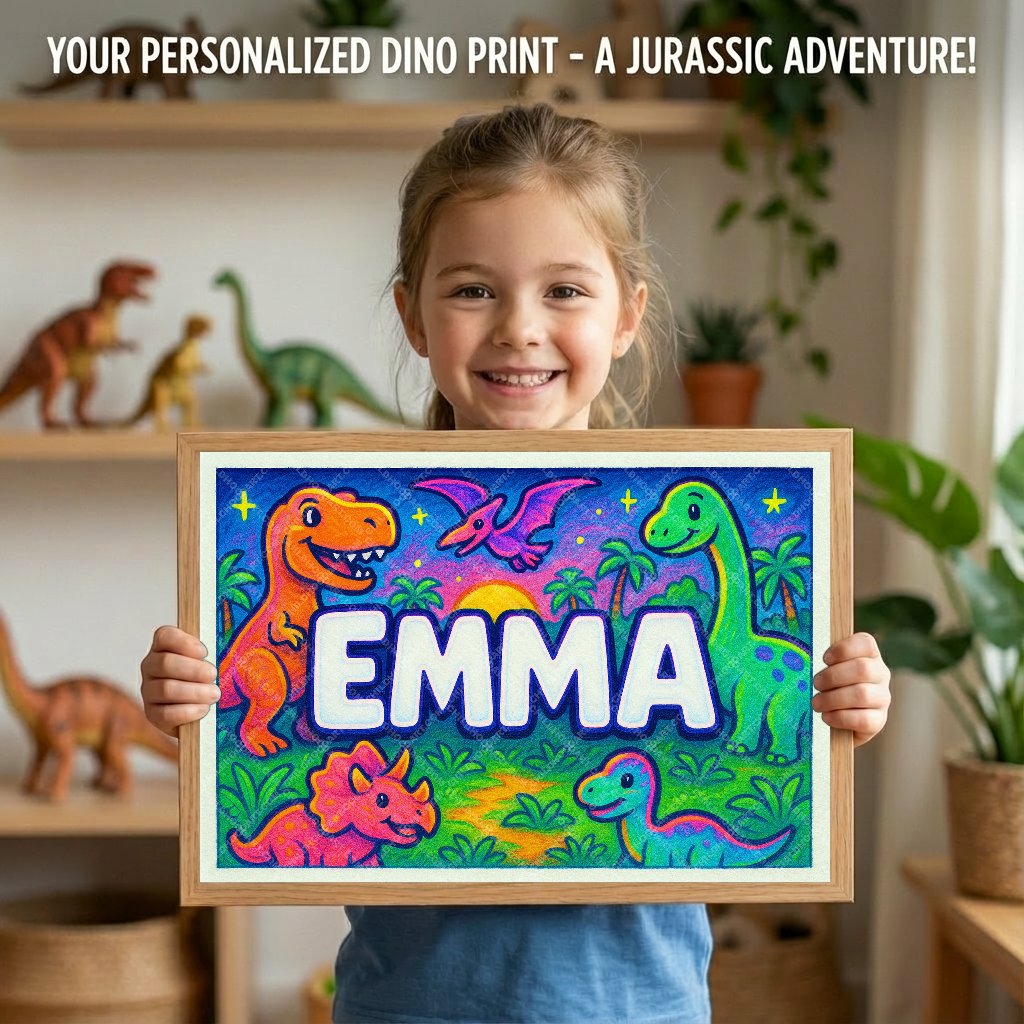 Personalized name art for Emma